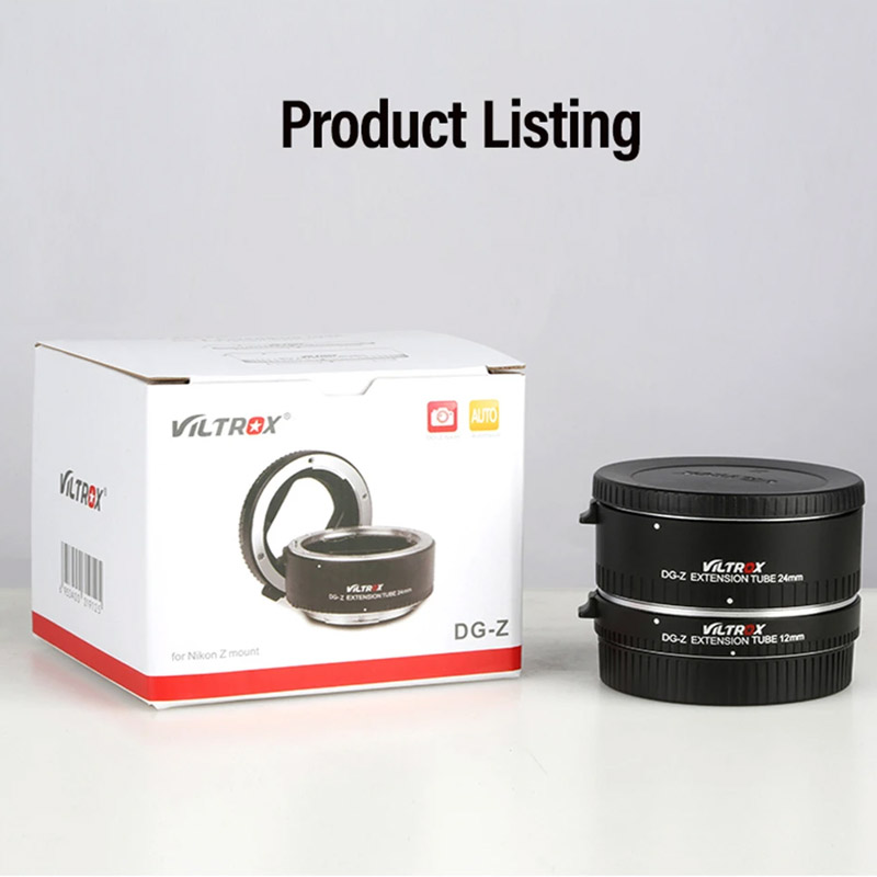Nikon Camera Z50 - Adapter tuby makro AF Viltrox DG-Z