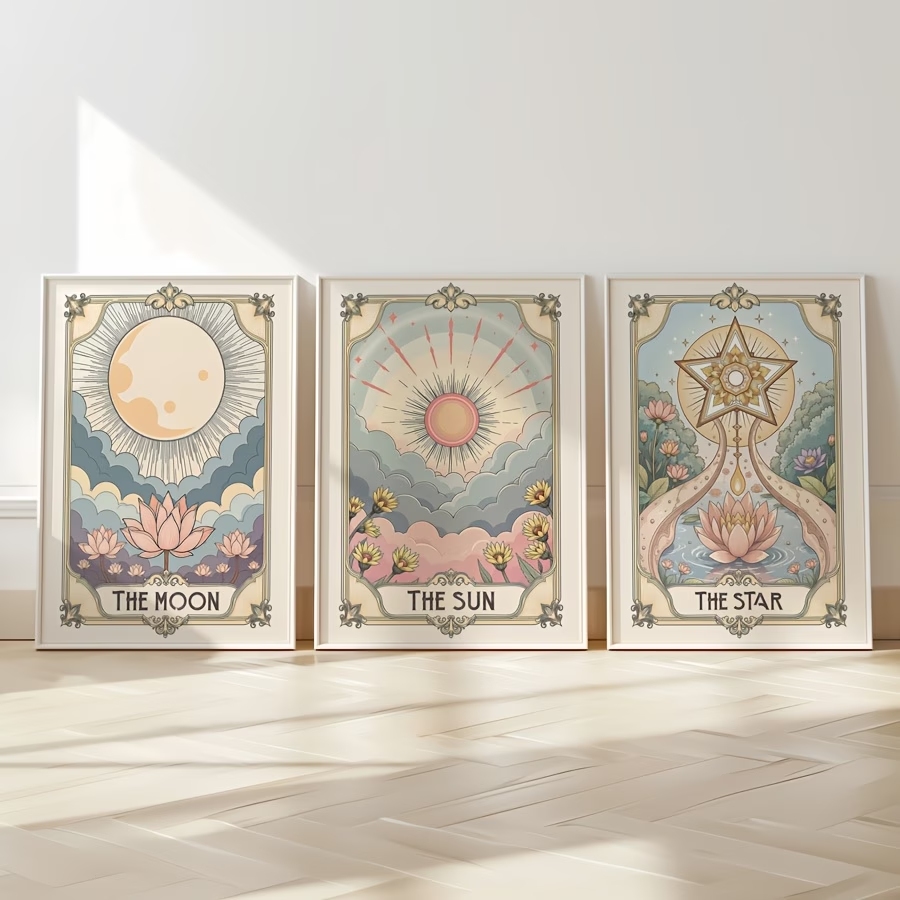 Photography Gallery - Nowoczesny Boho Tarot Słońce i Księżyc