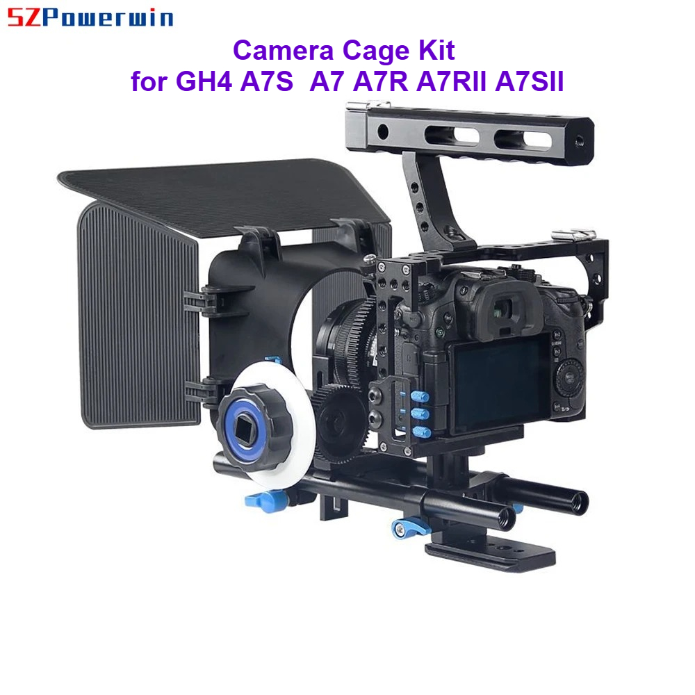 Camera Cage Rig - Zestaw klatki operatorskiej SZPowerwin do GH4