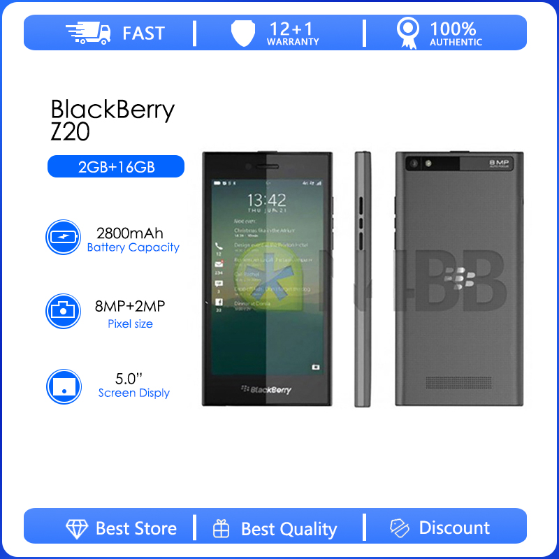 Photography With Mobile - Blackberry Leap Z20 odnowiony-oryginalny dwurdzeniowy 5.0