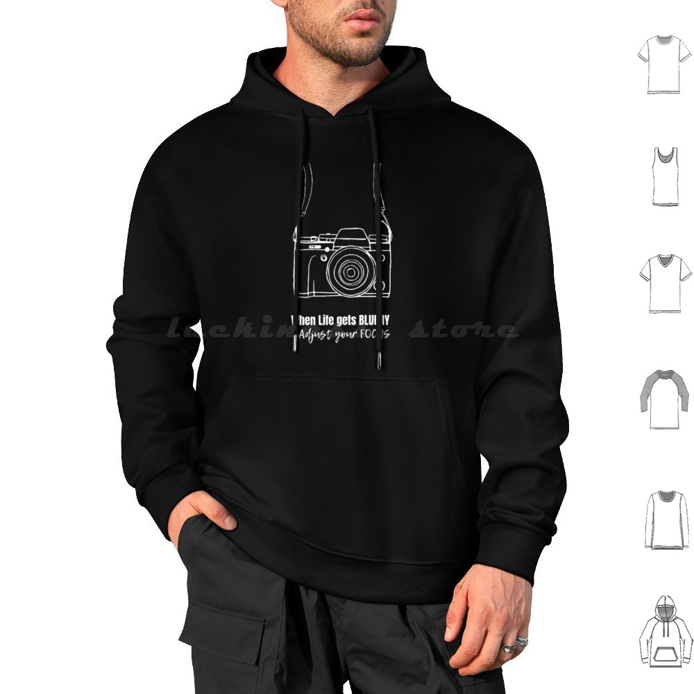Photography Quotes - Bluza z kapturem z motywem fotografii,
