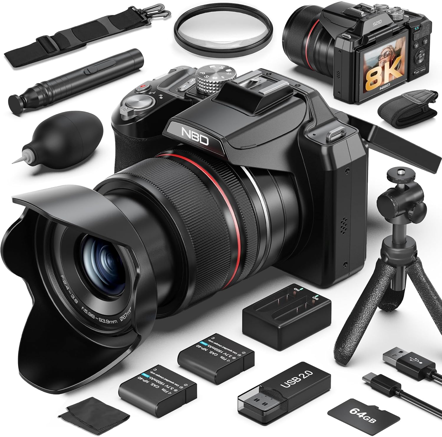 Photography Youtube - Profesjonalny aparat cyfrowy do fotografii 8K