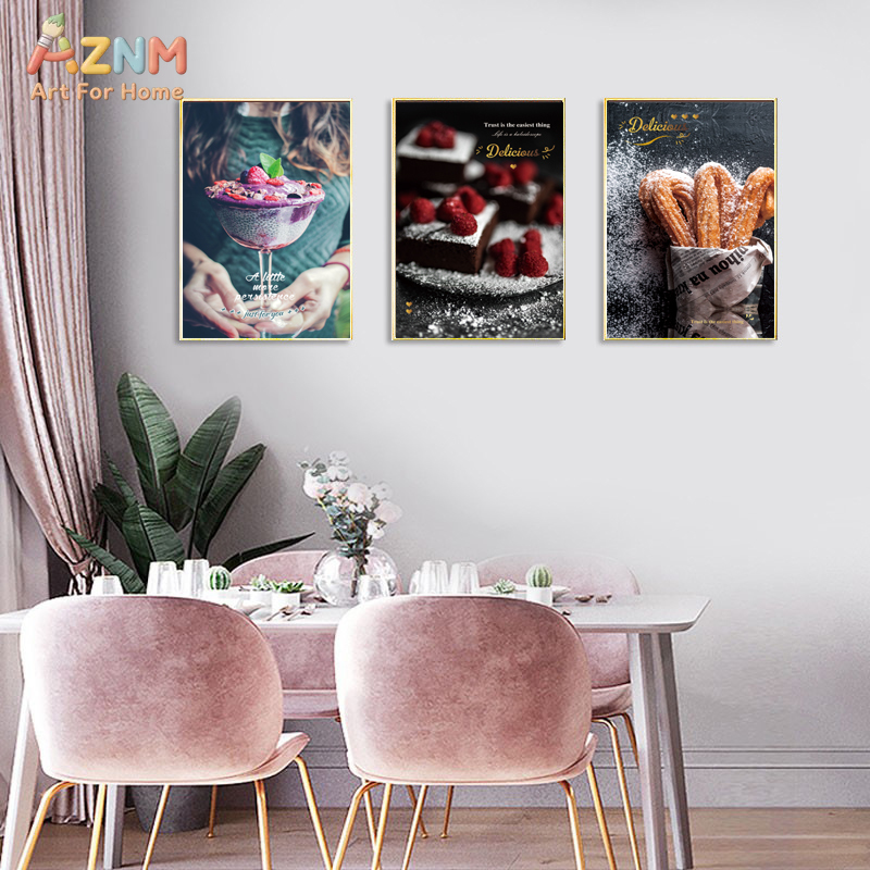AZNM 3 szt. Płótna z nadrukami – Photography Quotes recenzja i cena