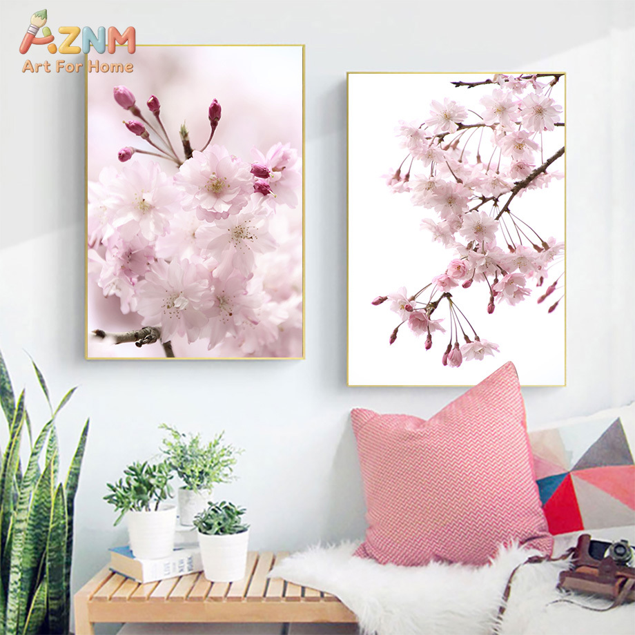 AZNM Różowe Kwiaty Wiśni na Pł – Photography Quotes recenzja i cena