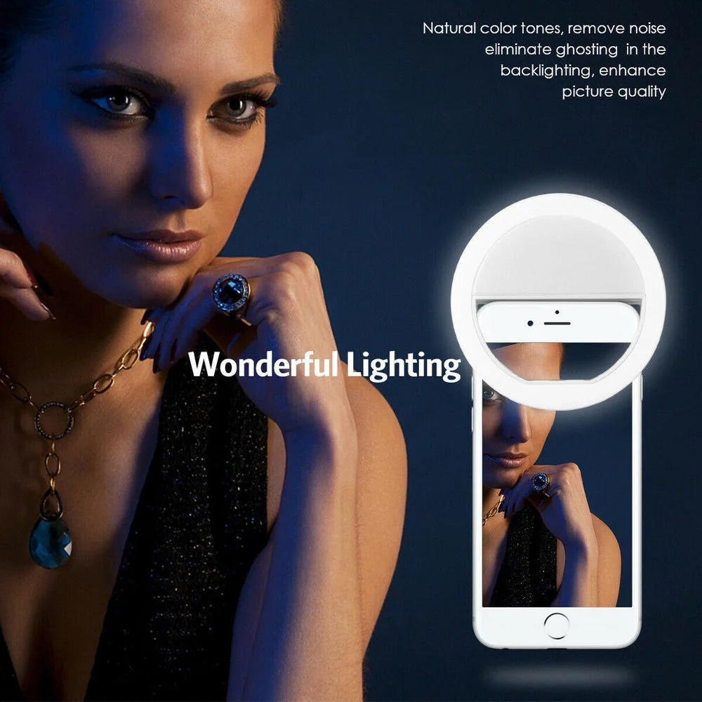 LED Lampa do Selfie z Ładowani – Photography Is recenzja i cena