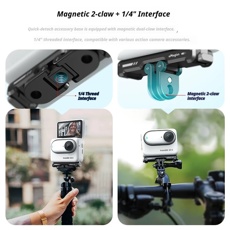aMagisn Metalowa Stopowa Magne – Insta360 Camera Go 3 recenzja i cena