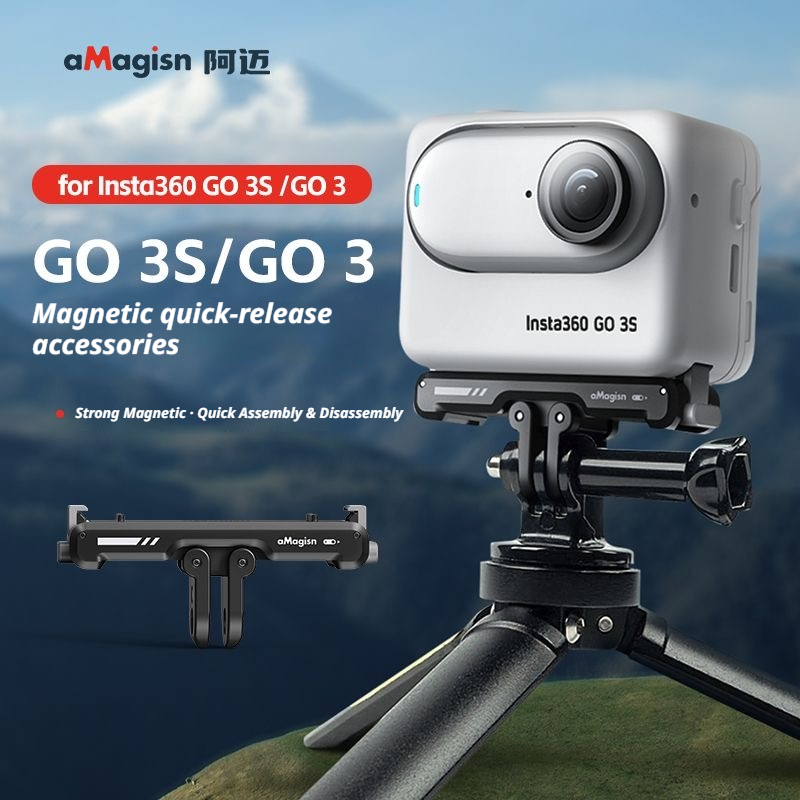 aMagisn Metalowa Stopowa Magne – Insta360 Camera Go 3 recenzja i cena