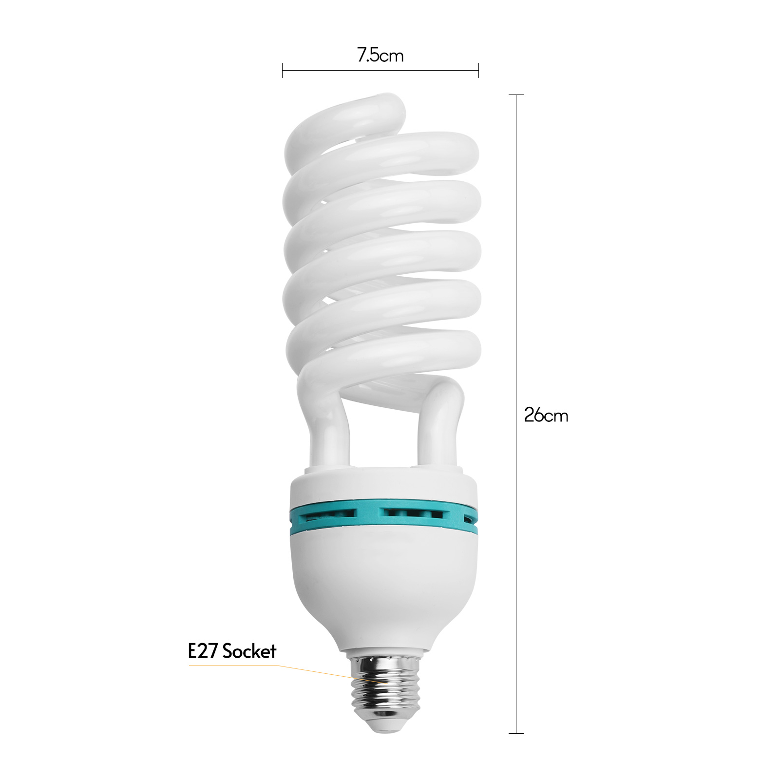 Andoer E27 135W spiralna żarów – Photography Bulb recenzja i cena