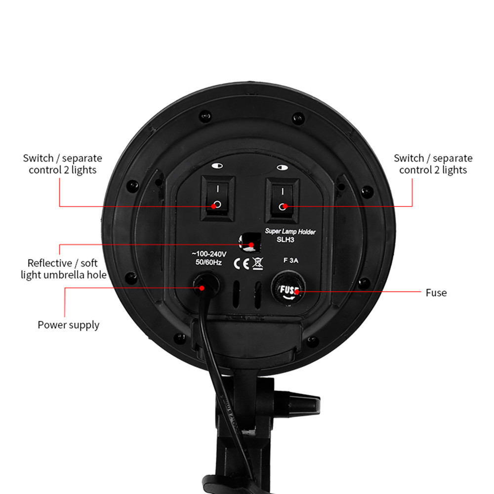 E27 Podstawa Cztery uchwyty la – Photography Bulb recenzja i cena