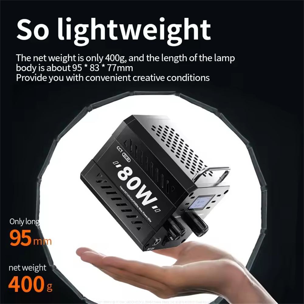 FANGTUOSI ZU80 Lampa studyjna  – Photography Bulb recenzja i cena