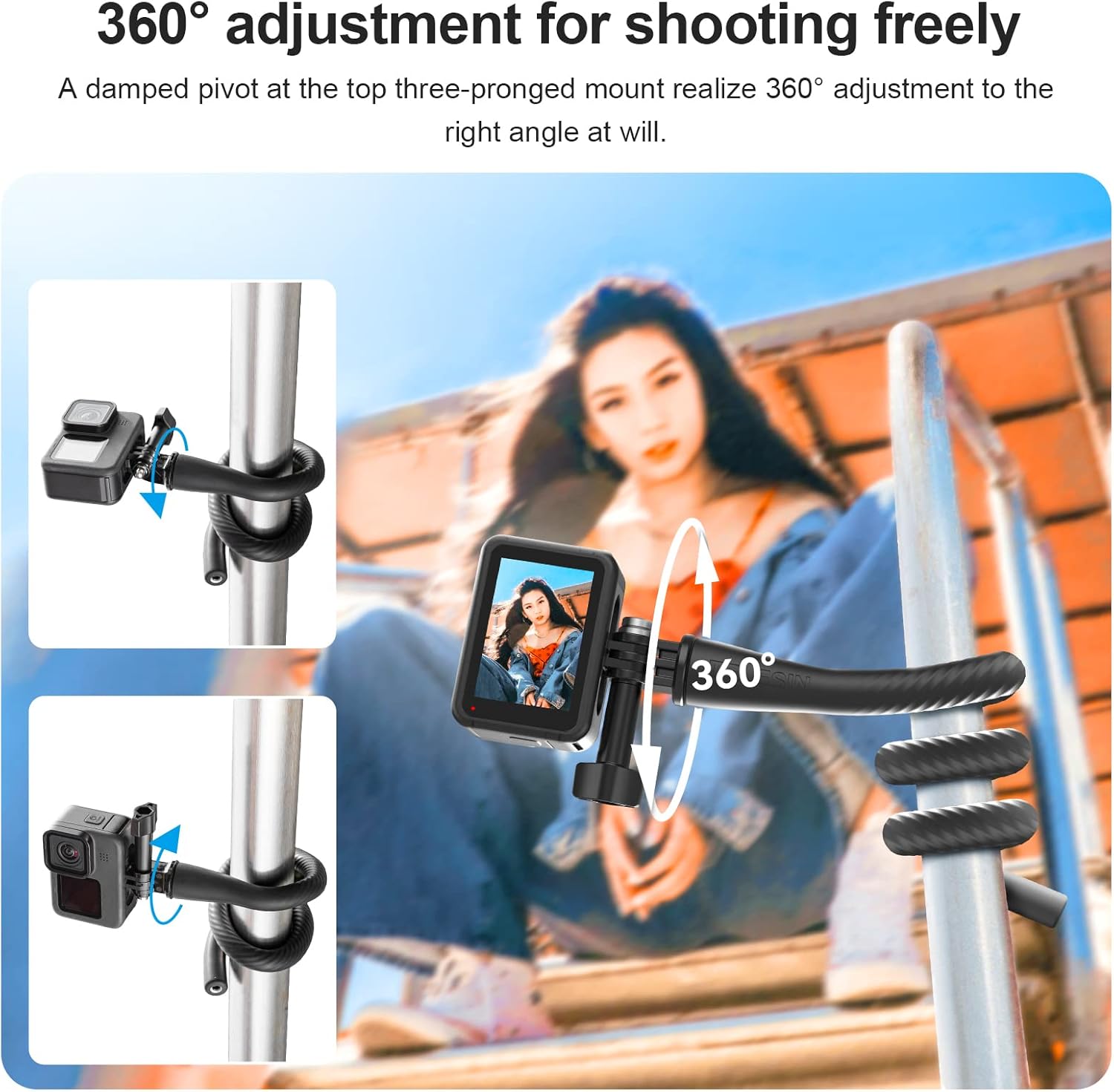 Elastyczny uchwyt do kamery TE – Insta360 Camera Go 3 recenzja i cena