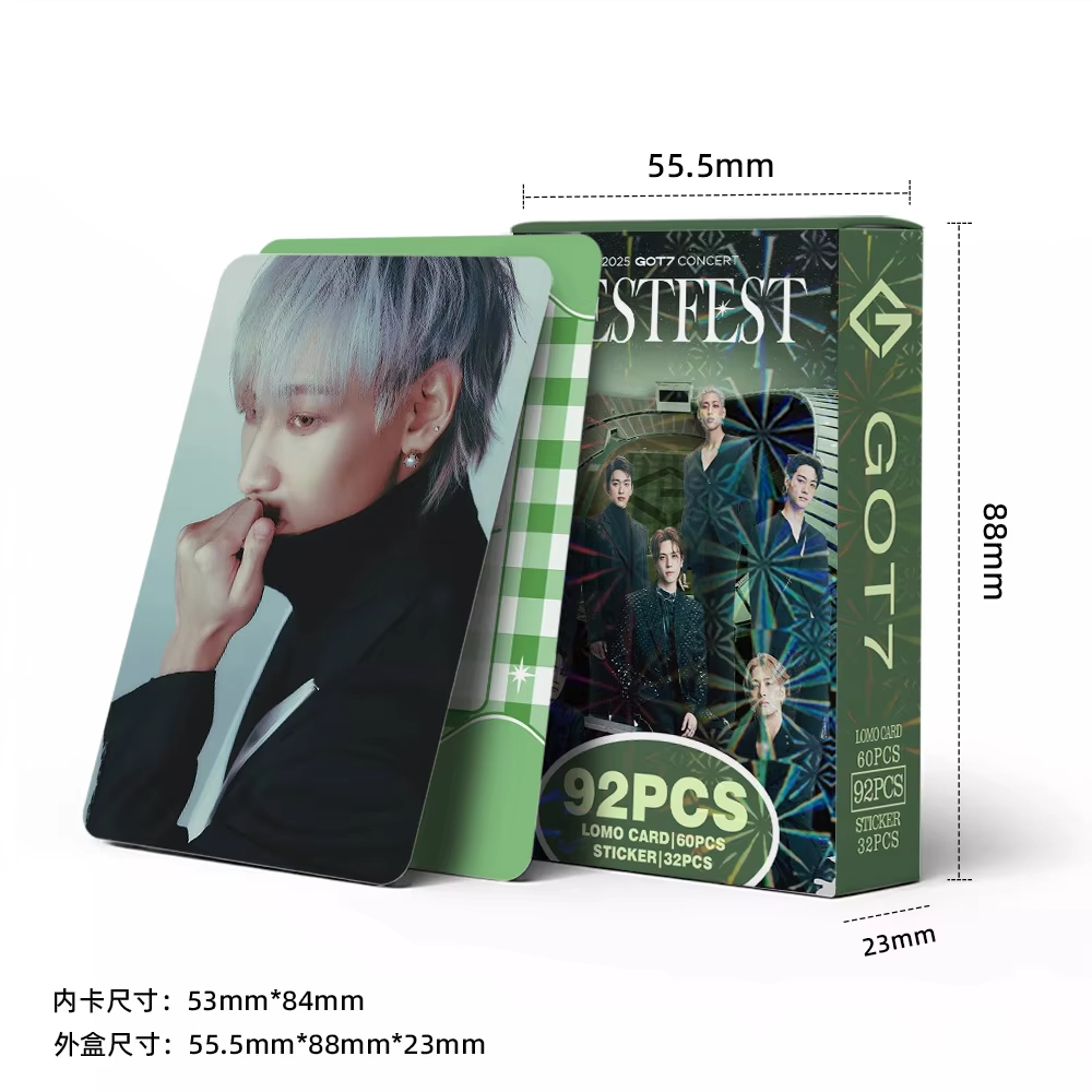 92 szt./zestaw GOT7 Idol Boy N – Photography Portfolio recenzja i cena