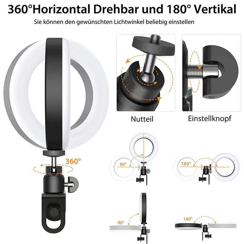 Lampa LED do wideo 16 cm ze st – Photography Youtube recenzja i cena