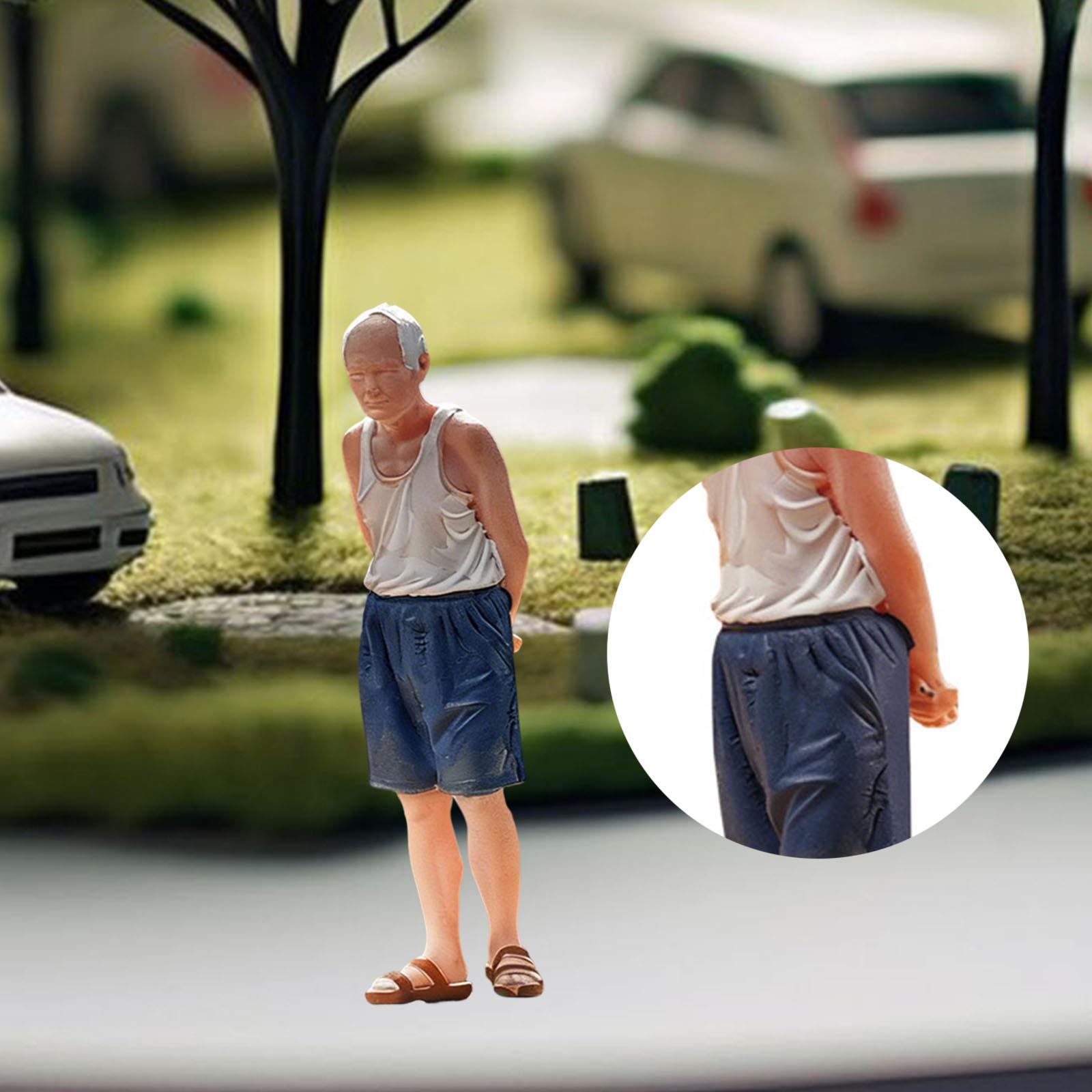 Figurka miniaturowa staruszka  – Photography Of A Man recenzja i cena