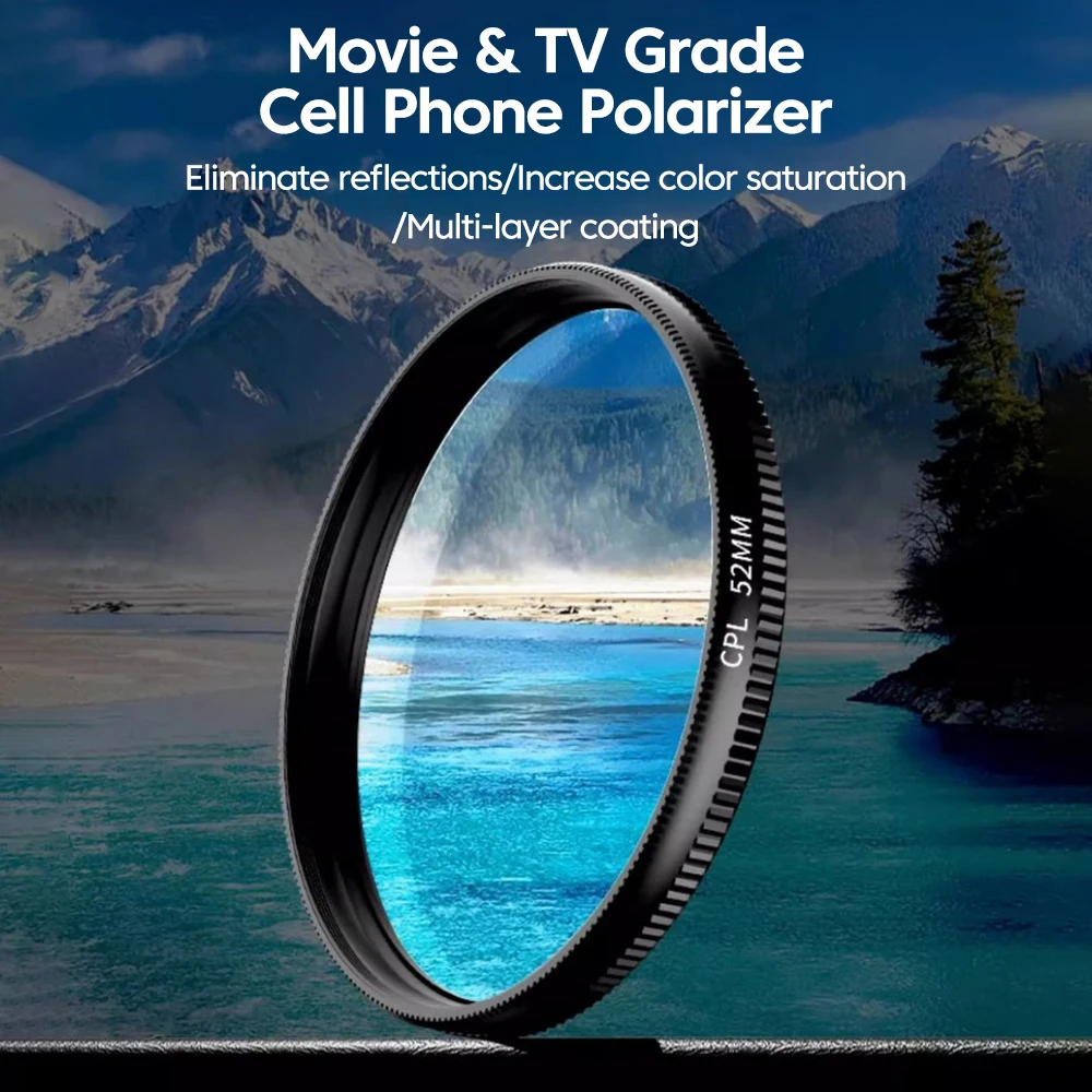 Nowy 52mm CPL Filtr Obiektywu  – Photography With Mobile recenzja i cena